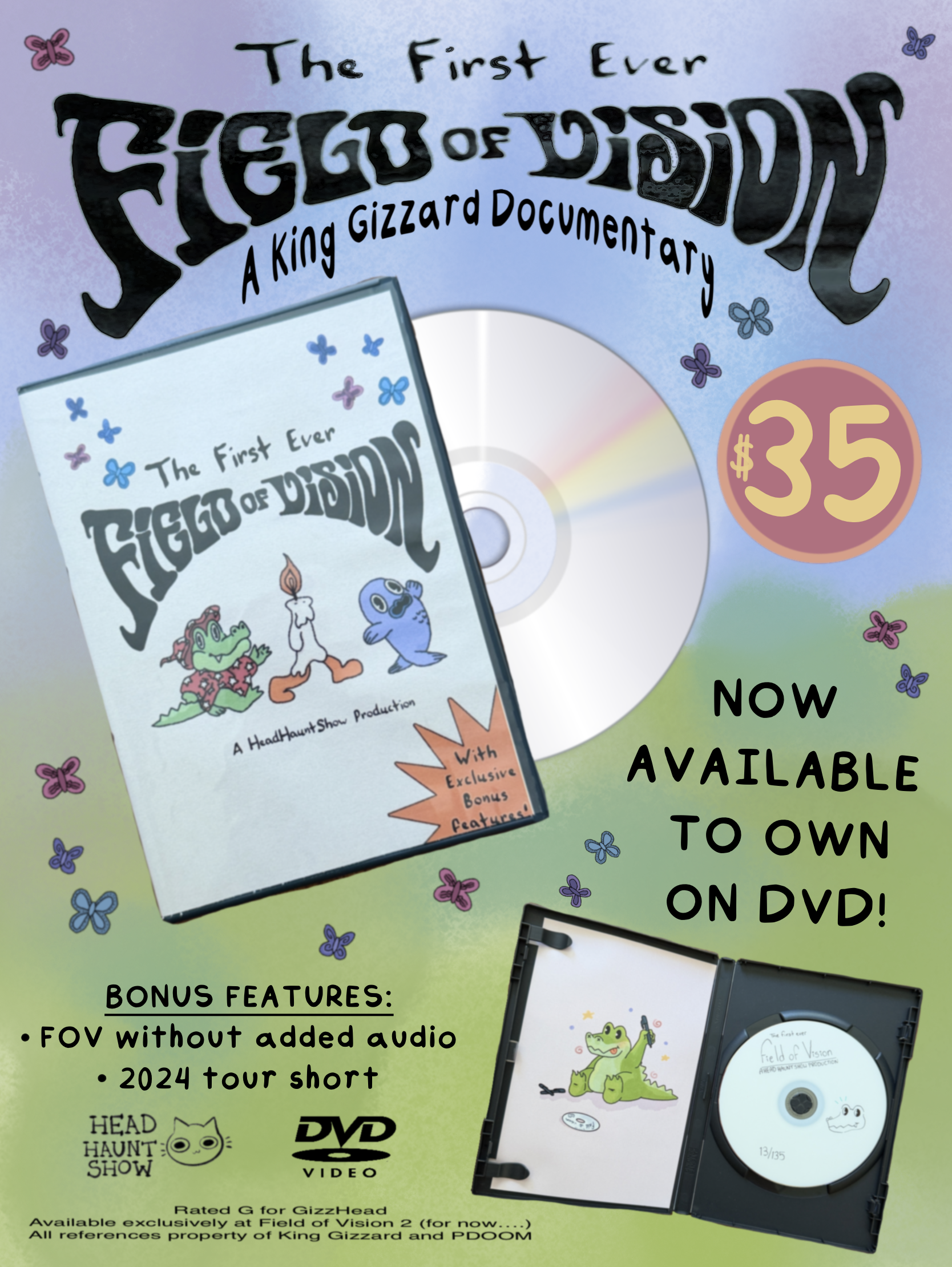 The Frist Ever Field Of Vision On DVD