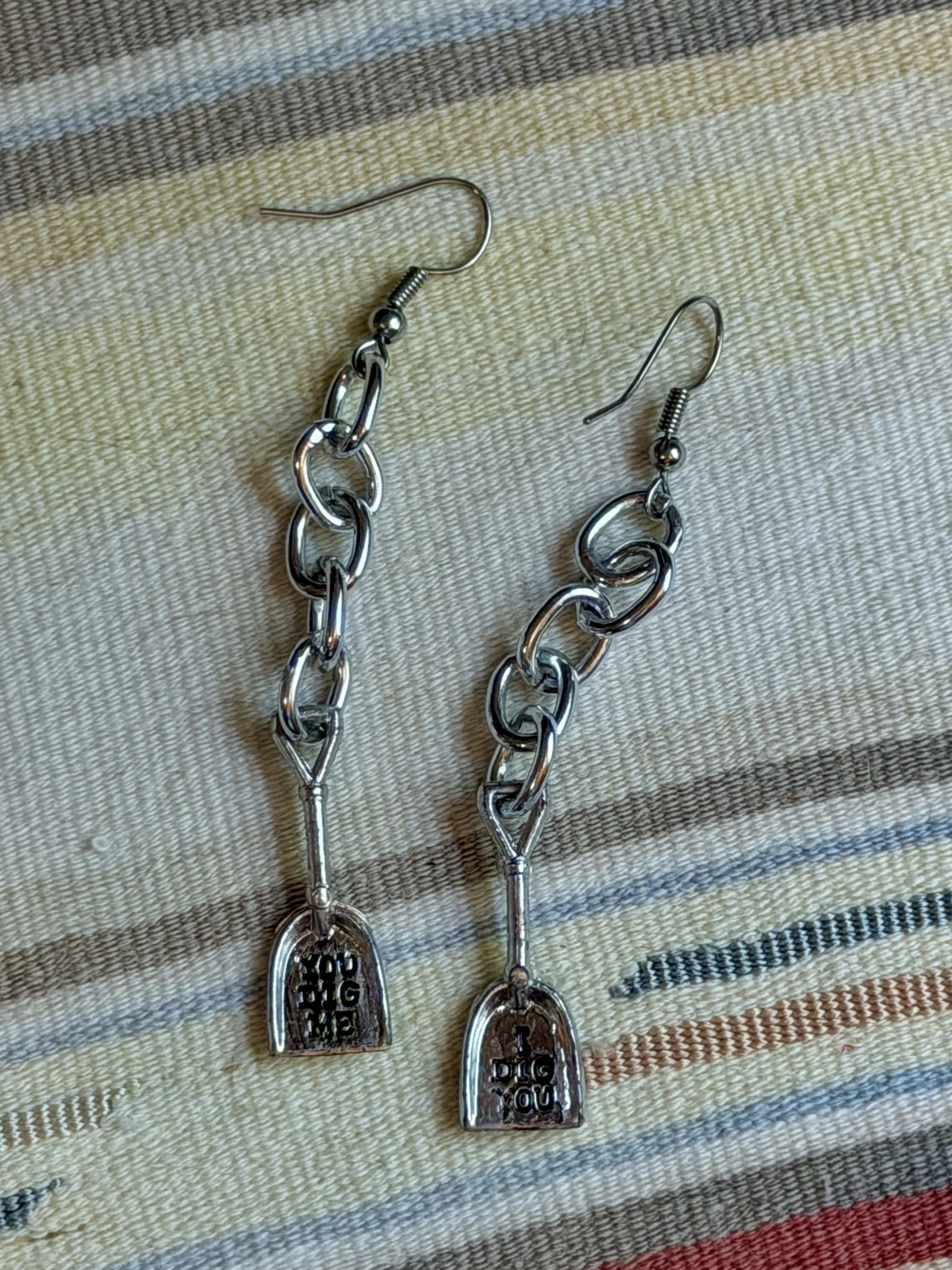 Romantic Shovel Earrings