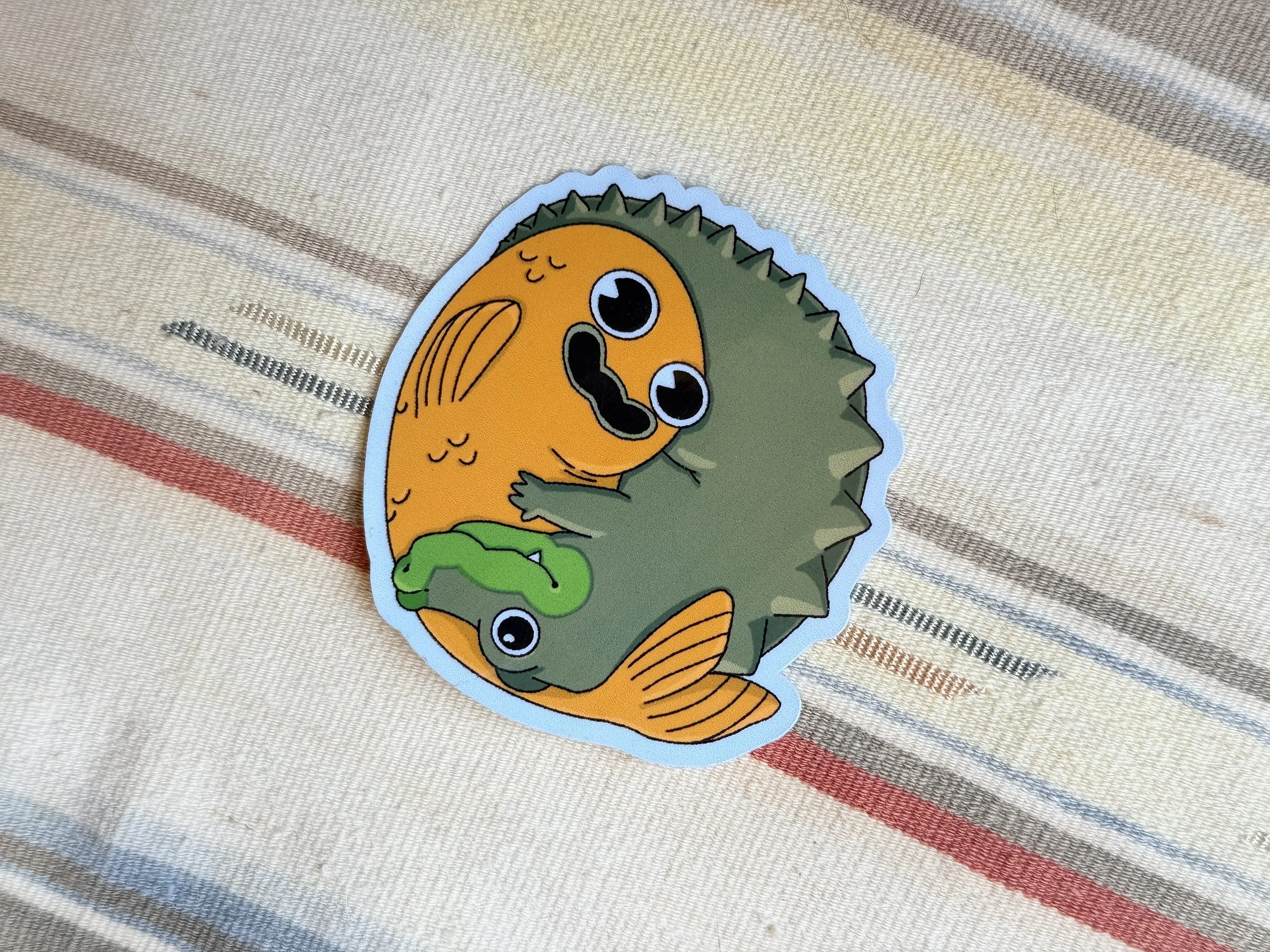 Gizz Yin Yang Sticker