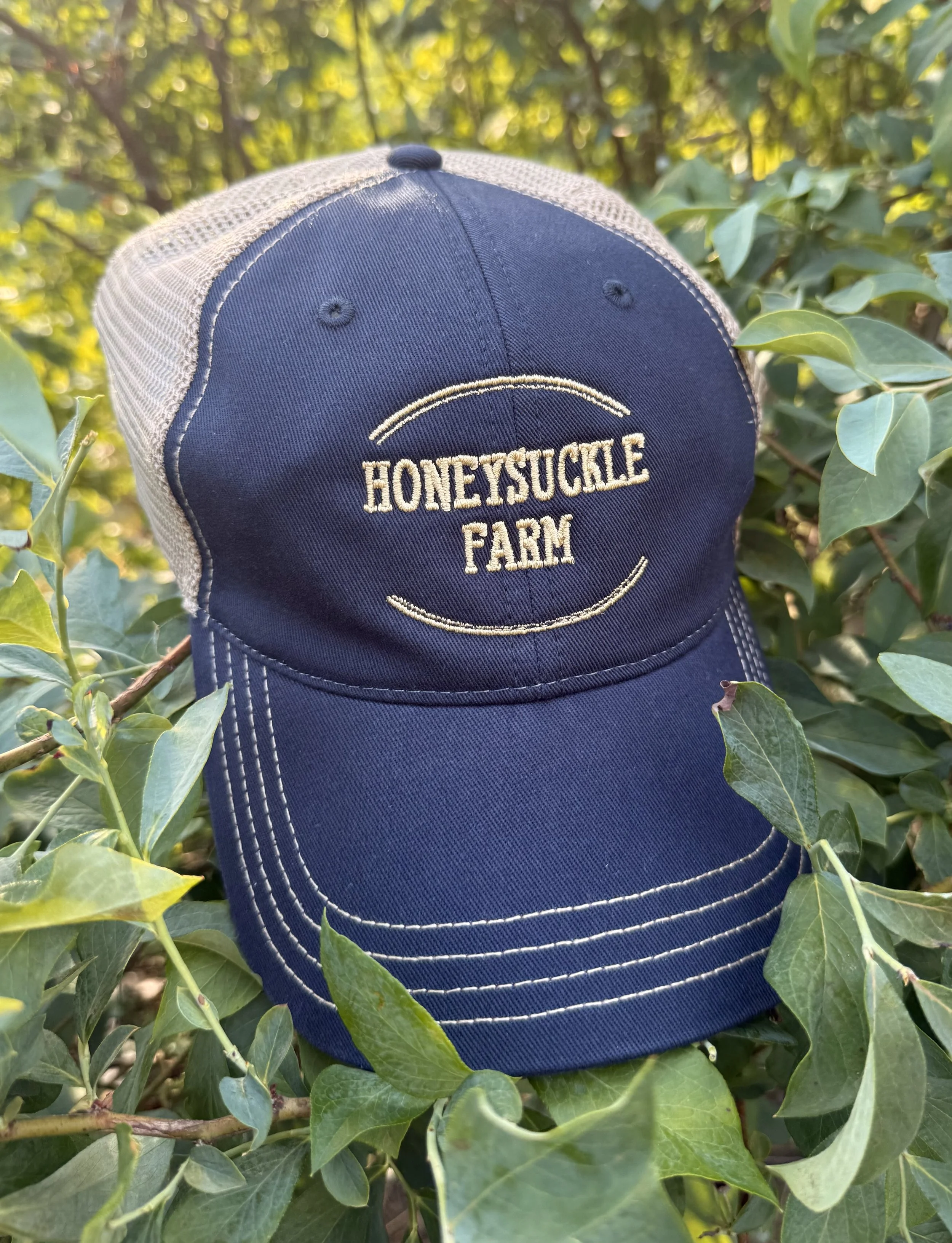 Farm Hat (navy or pink)