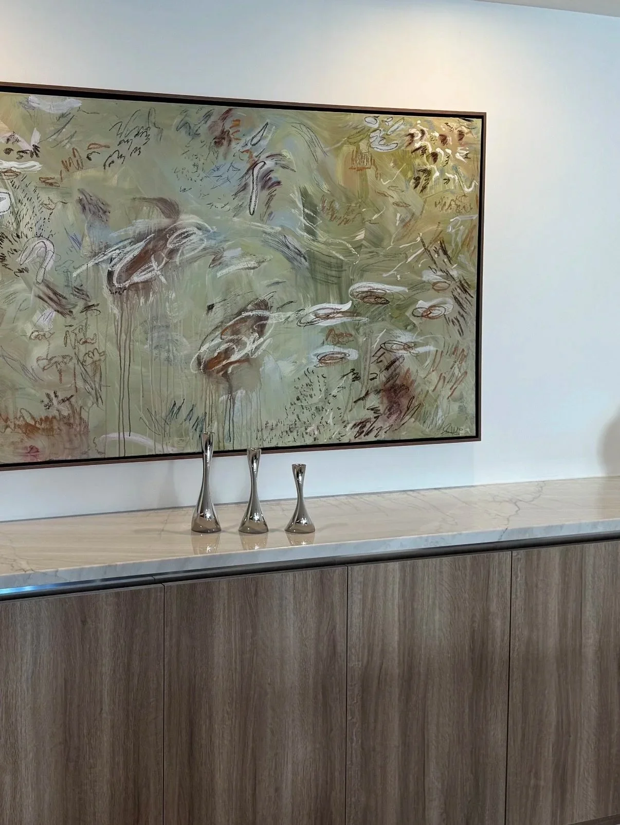 "Night Garden" - 30" x 70"