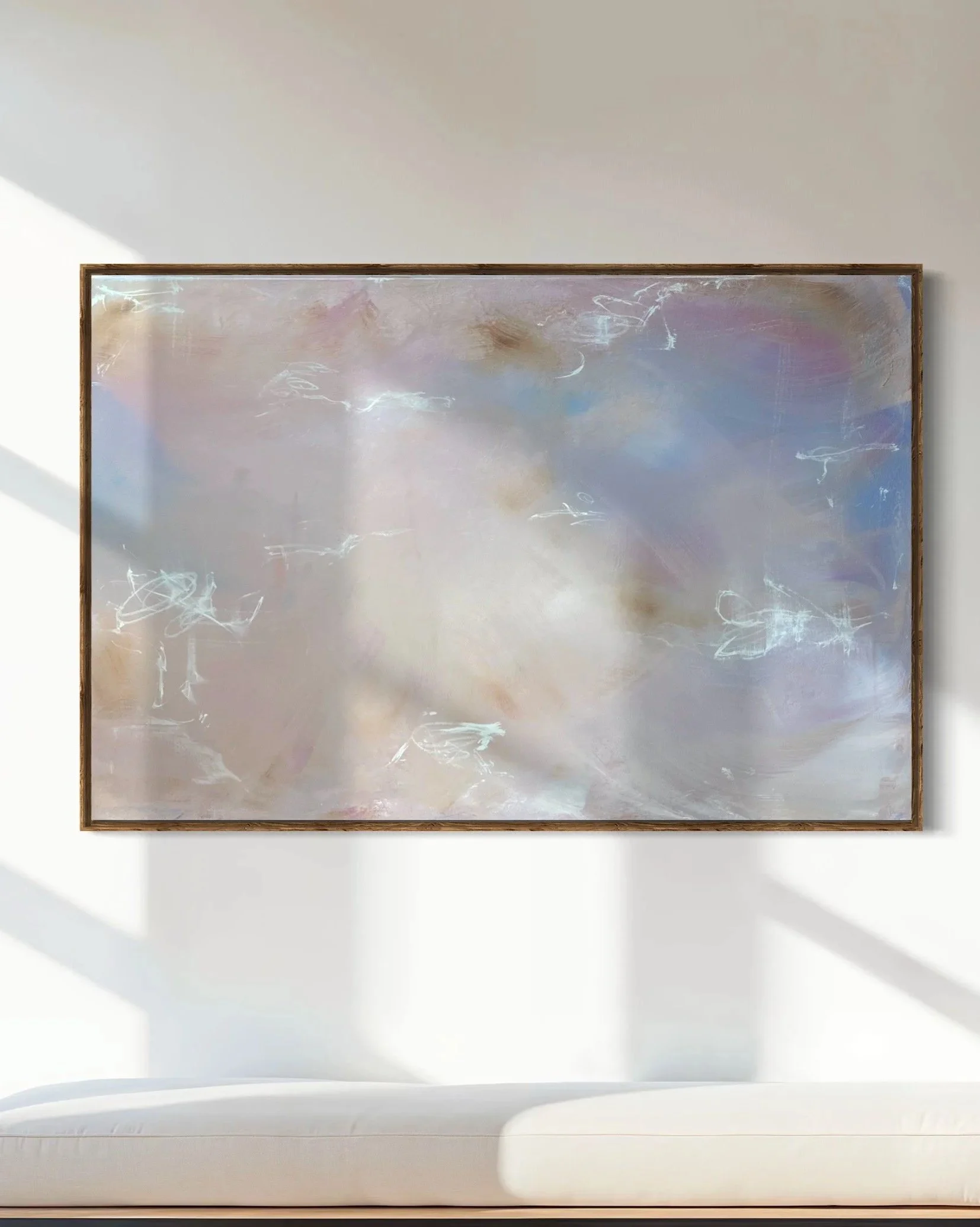 SOLD | "Sunset Over the Mediterranean" - 40"x30"