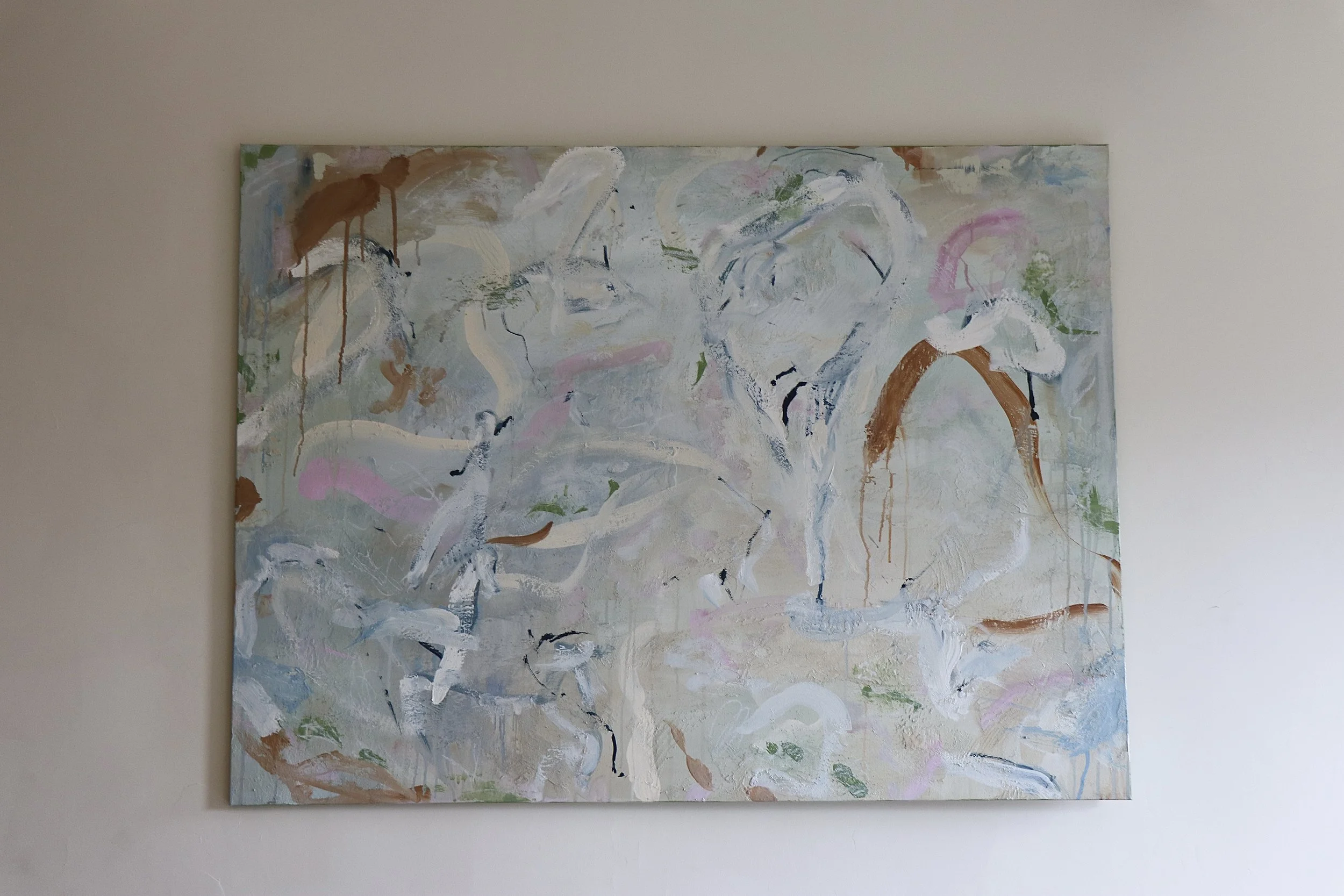 "Sounds of the Village" - 36"x48"