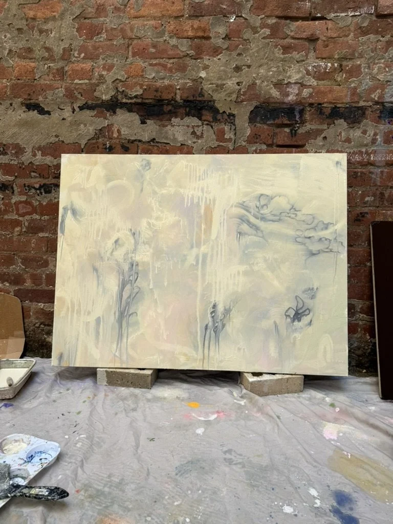 "Clouded Roses" - 40"x30"