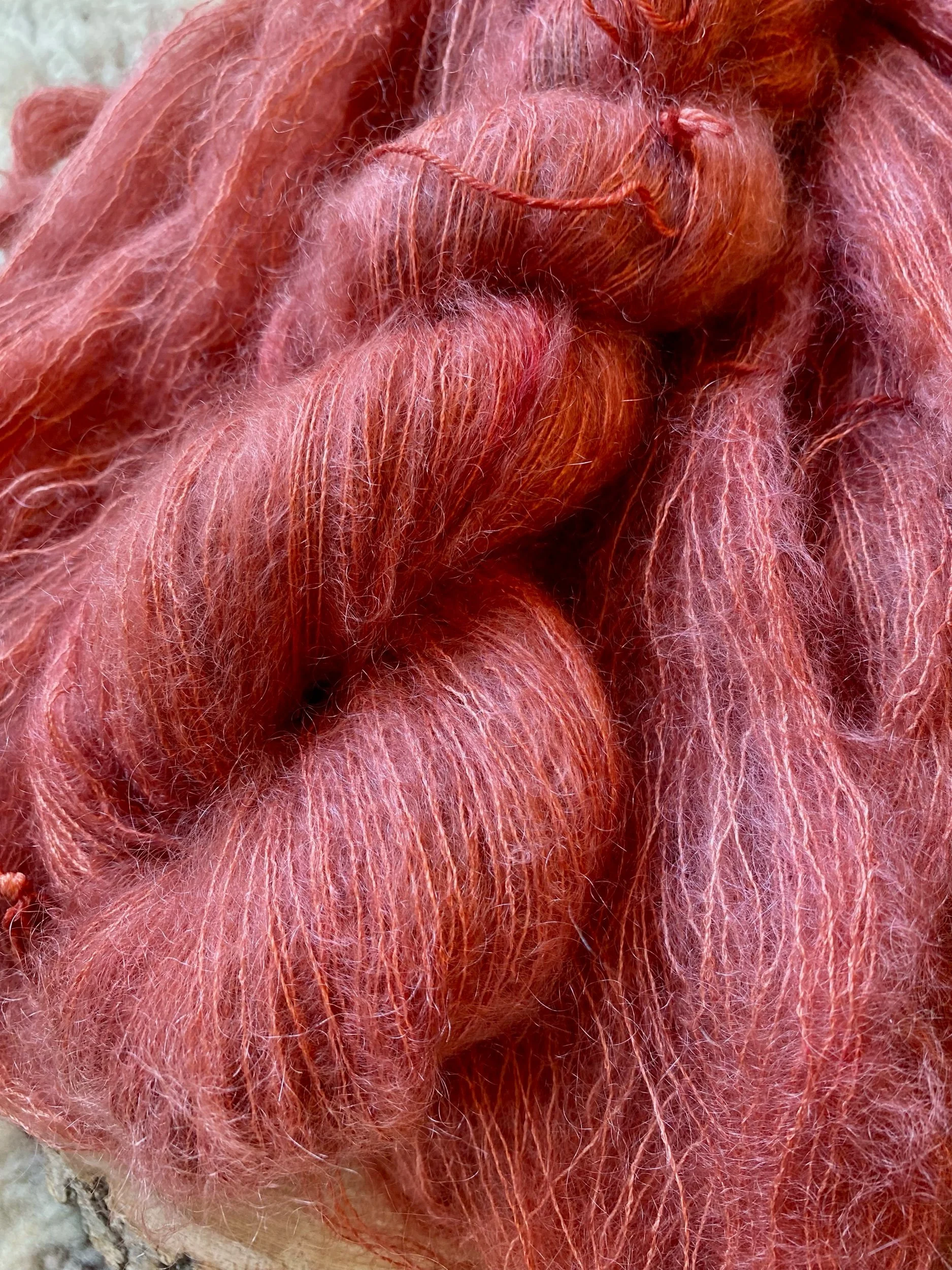 Eichhörnchen Mohair Seide Garn 50g