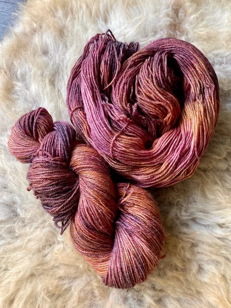 Herbstwetter Alpaka Sockengarn - recyceltes Nylon