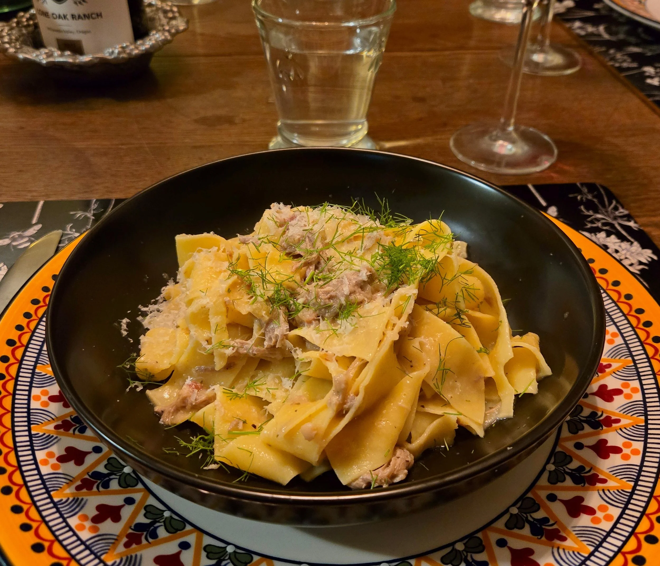 Pork, Fennel and Lemon Ragu with Pappardelle