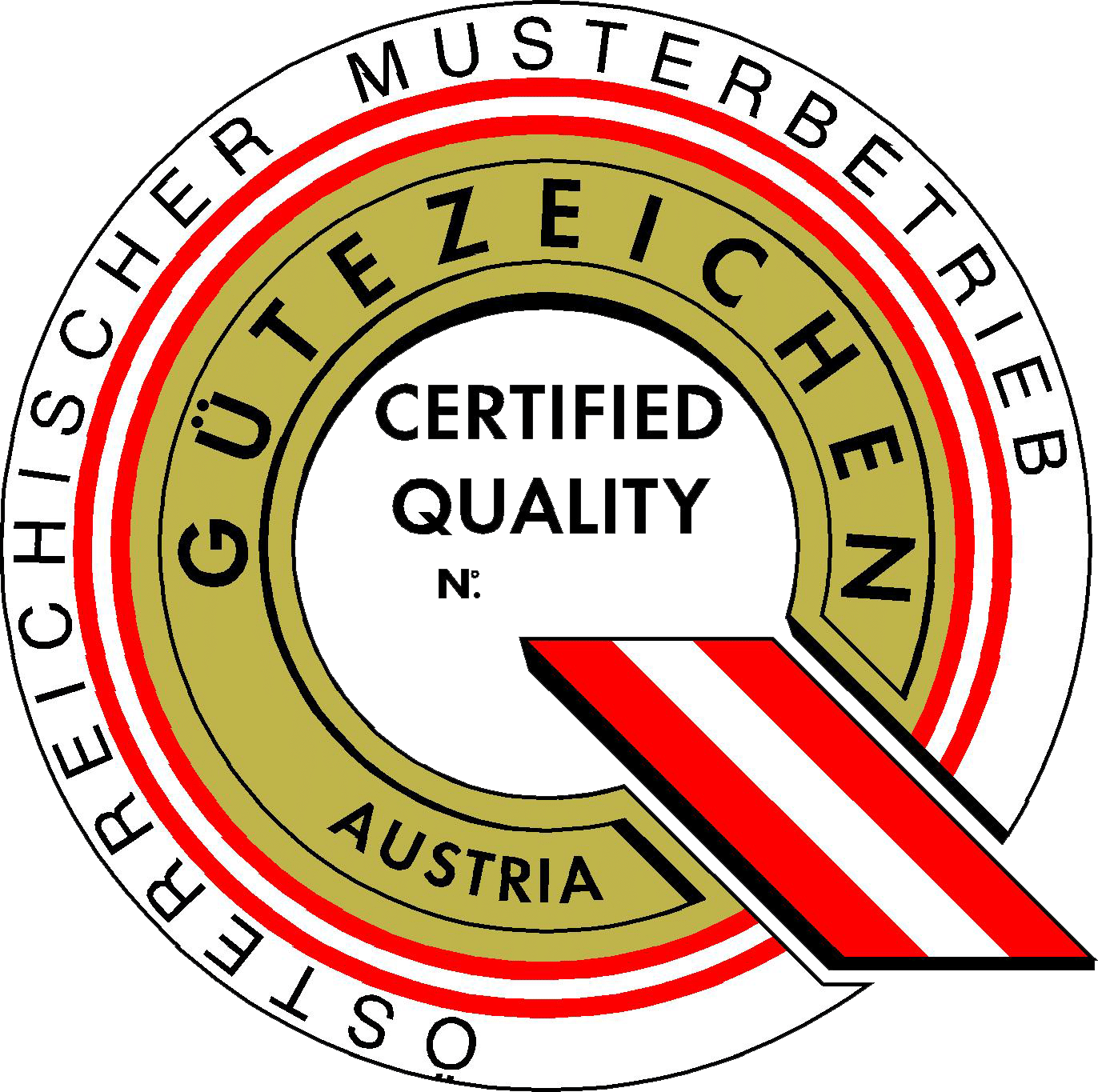 ÖQA Qualitätsmanagement Zertifizierung ISO 9001 Interchim Austria Musterbetrieb