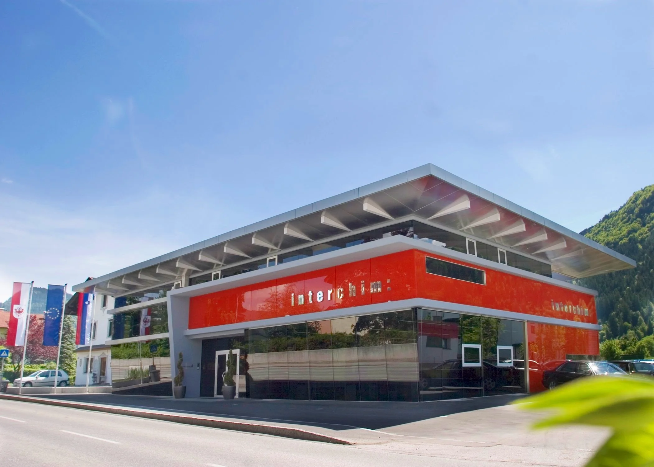 Firmengebäude Interchim Austria Chemiehandel GmbH in Wörgl Tirol Österreich Standort Büro und Verwaltung