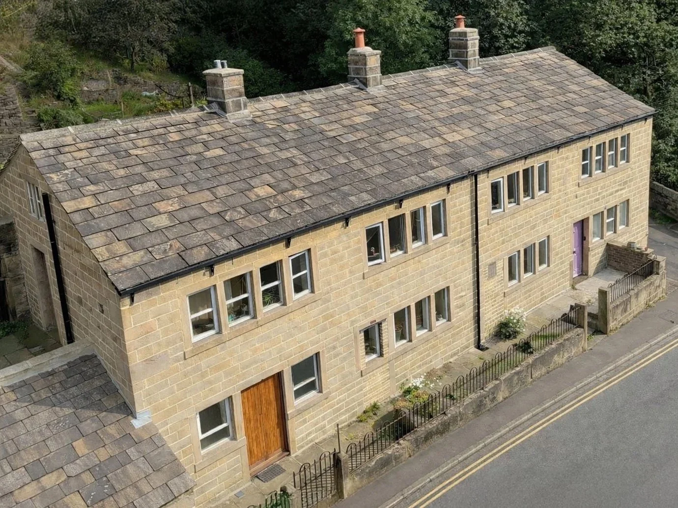 Nutclough Tavern Re-roof and Repointing