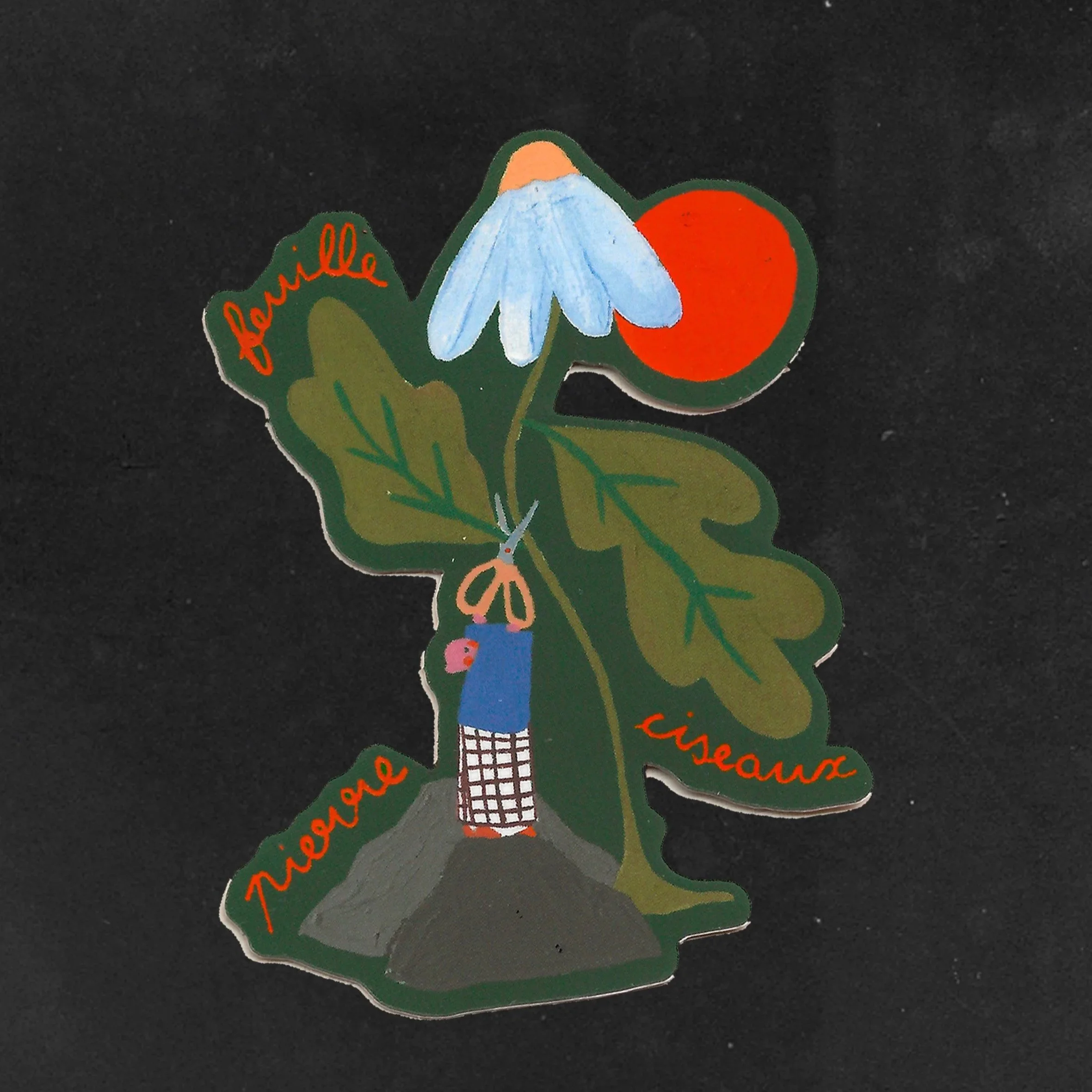 Sticker Pierre feuille ciseaux