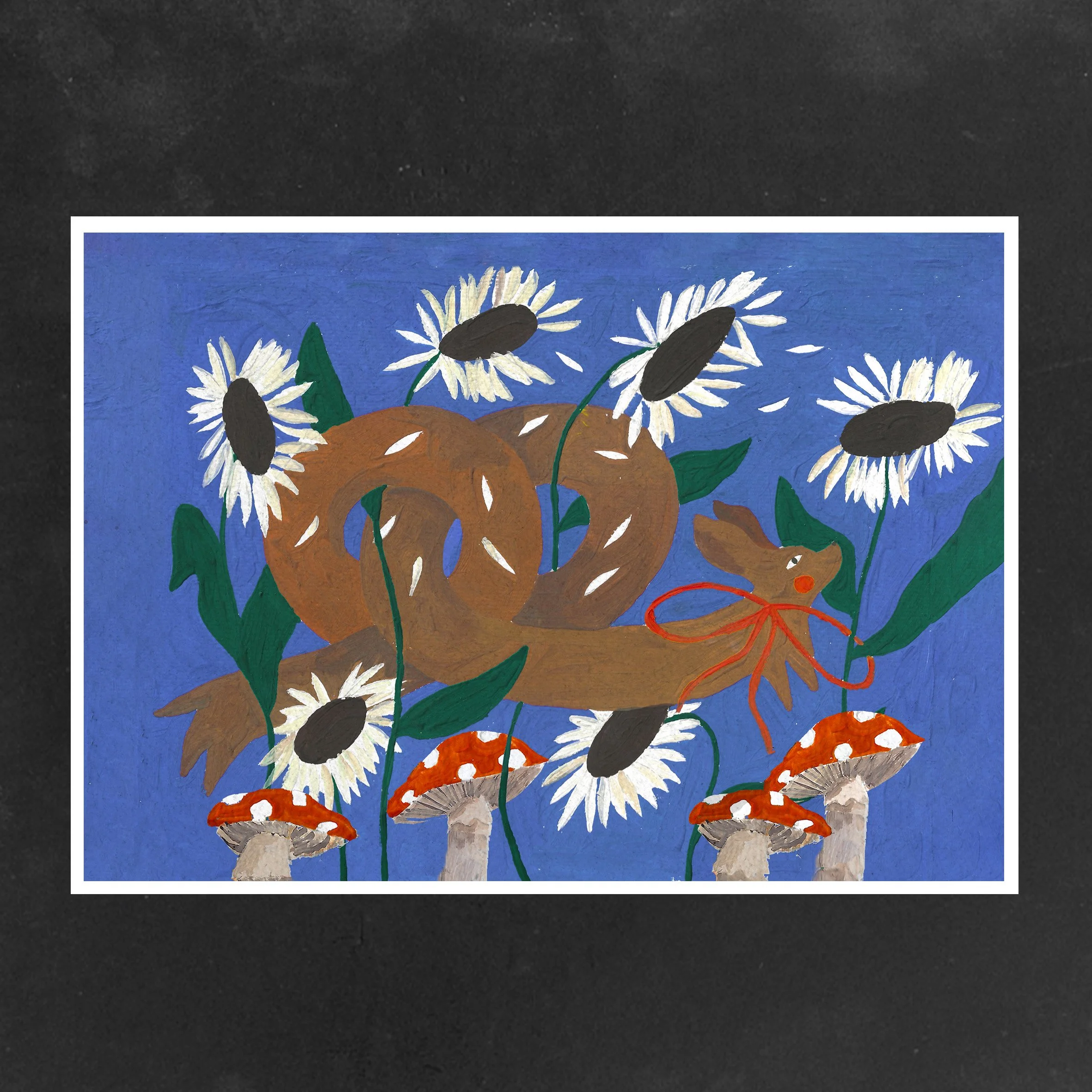 Print Bretzel le teckel