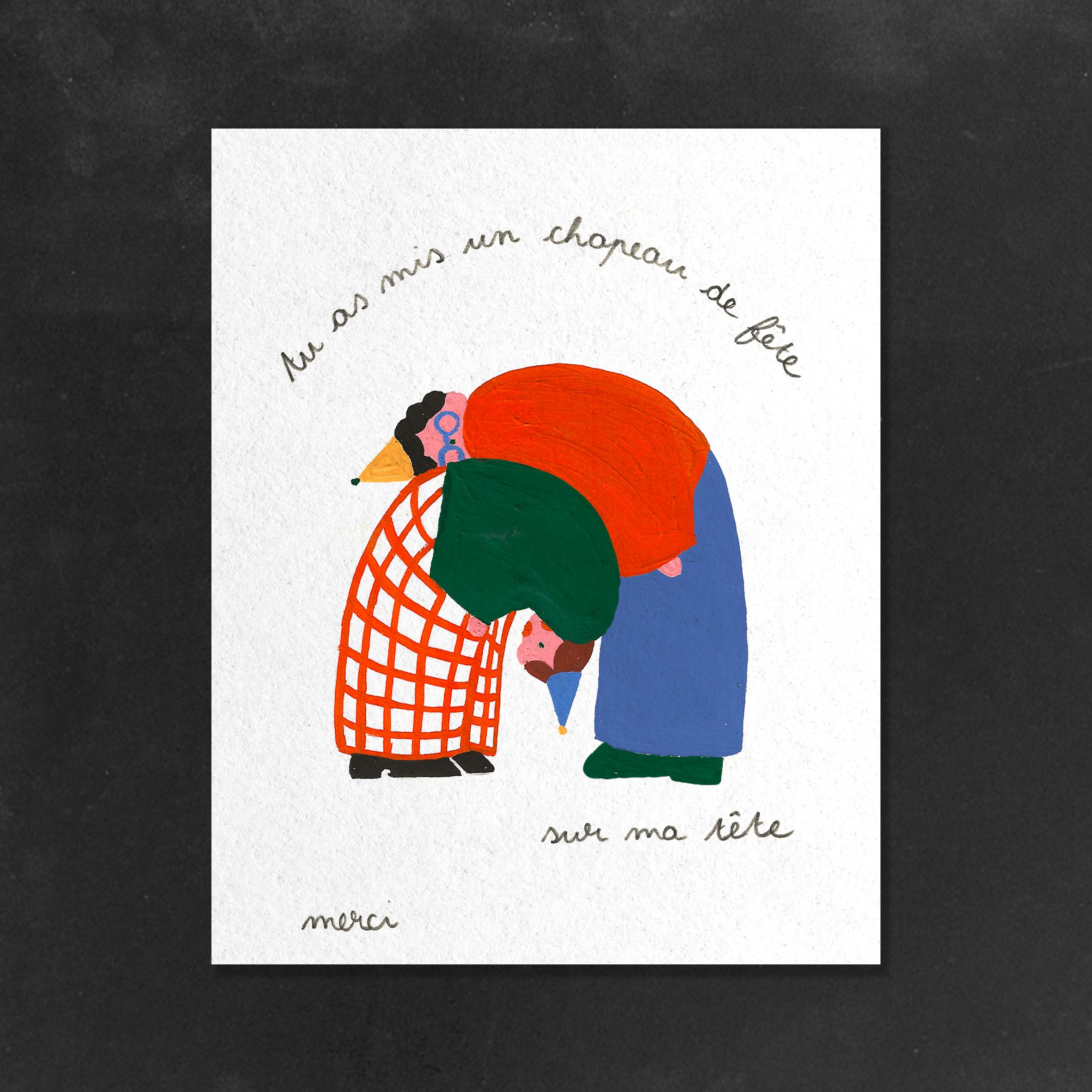 Print chapeau de fête