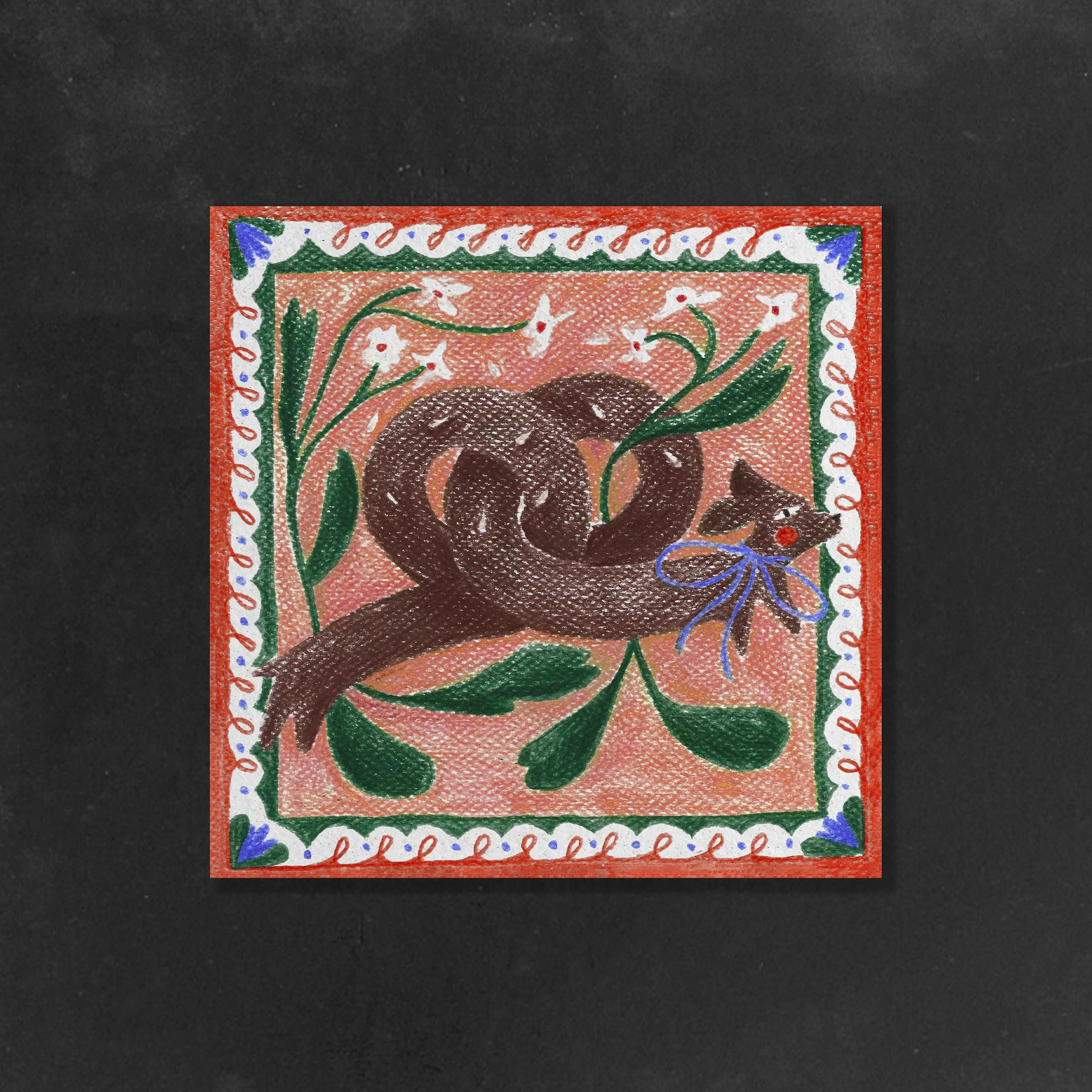 print Bretzel le teckel