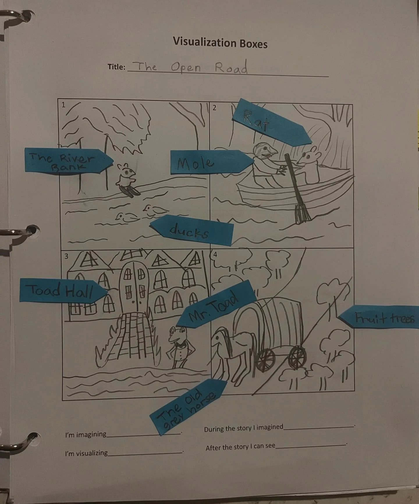Visualization is a powerful comprehension strategy that transforms words into vibrant mental pictures. 🖼️💭

We take it a step further by encouraging students to illustrate their visualizations while reading. Drawing what they &ldquo;see&rdquo; not 