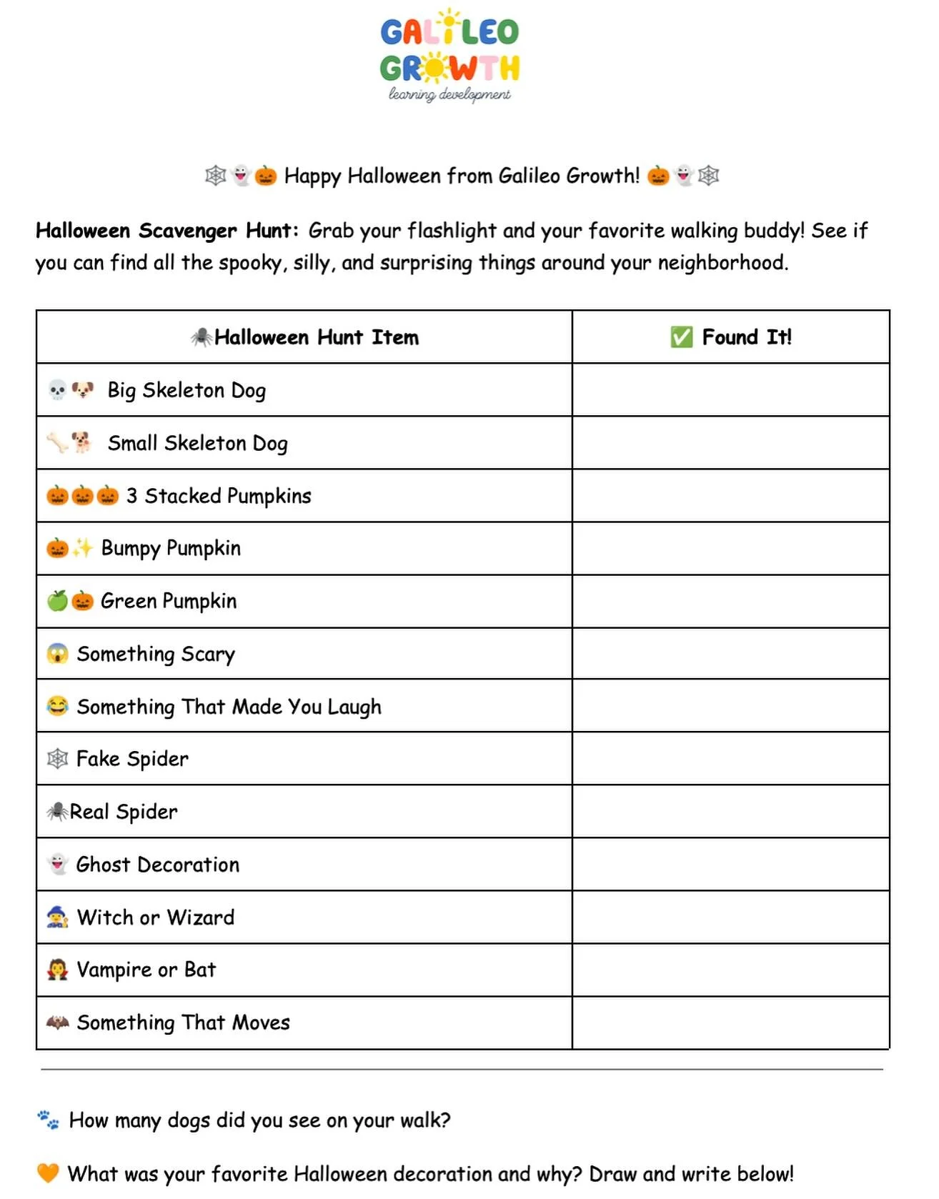 This was too fun not to share! 🎃👀
We used a Halloween-themed scavenger hunt as a brain + movement break this week, and the kids loved it!

After sitting and focusing all day at school, our learners need engaging (and hopefully fun!) ways to reset b