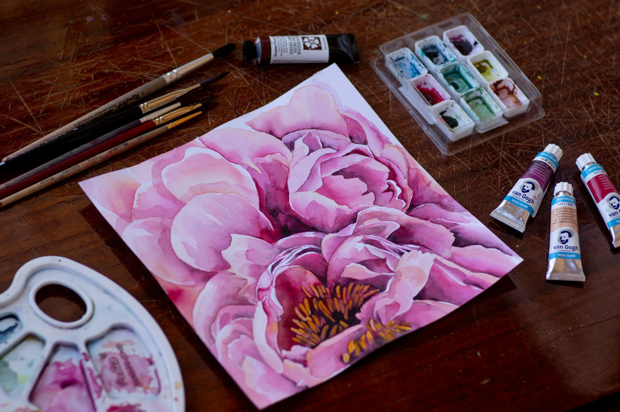 Atelier aquarelle - sam. 17/01