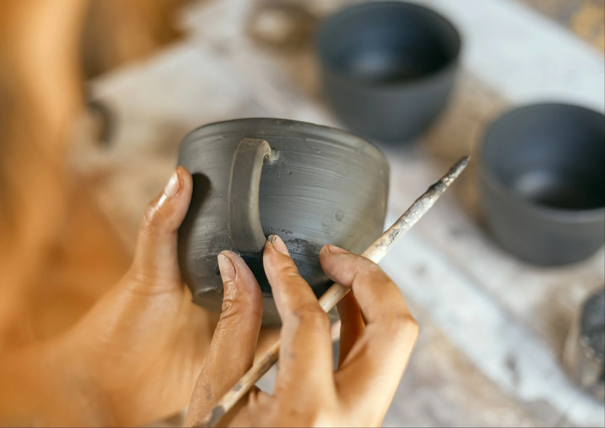 Atelier initiation céramique - dim. 08/03