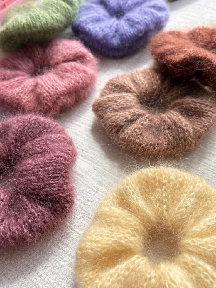 mohair knitted scrunchies.jpg