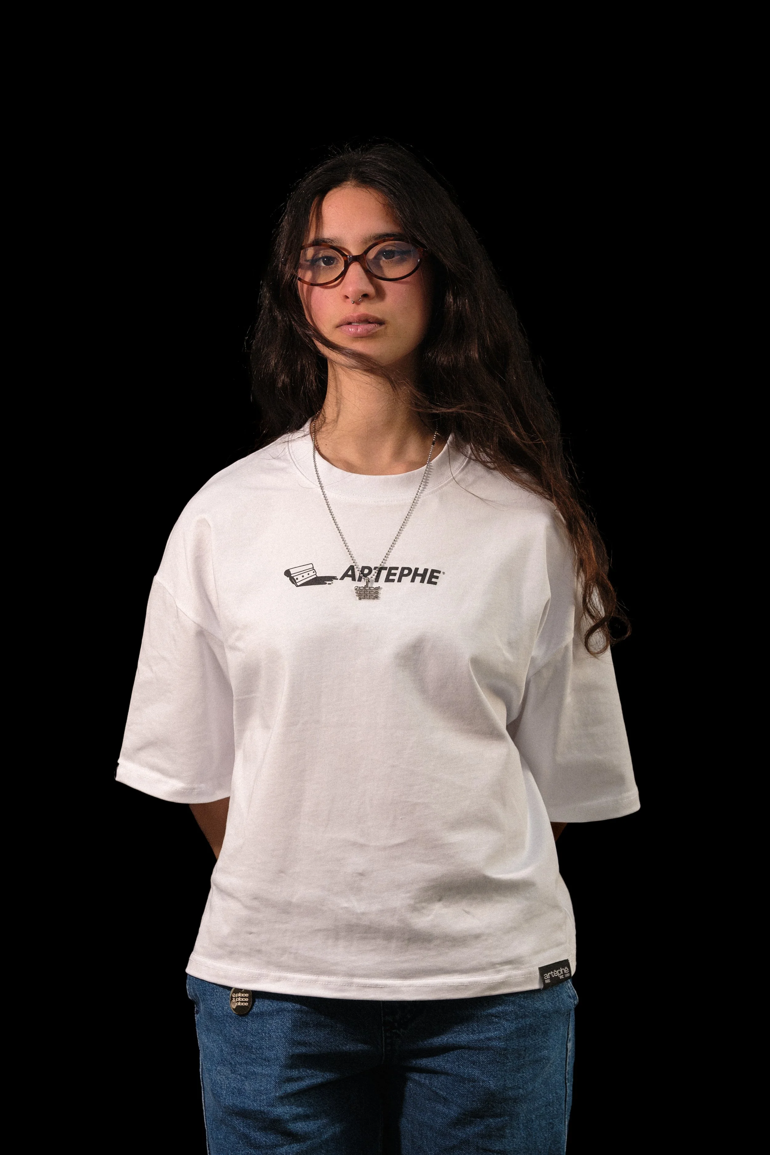 Print boxy tee