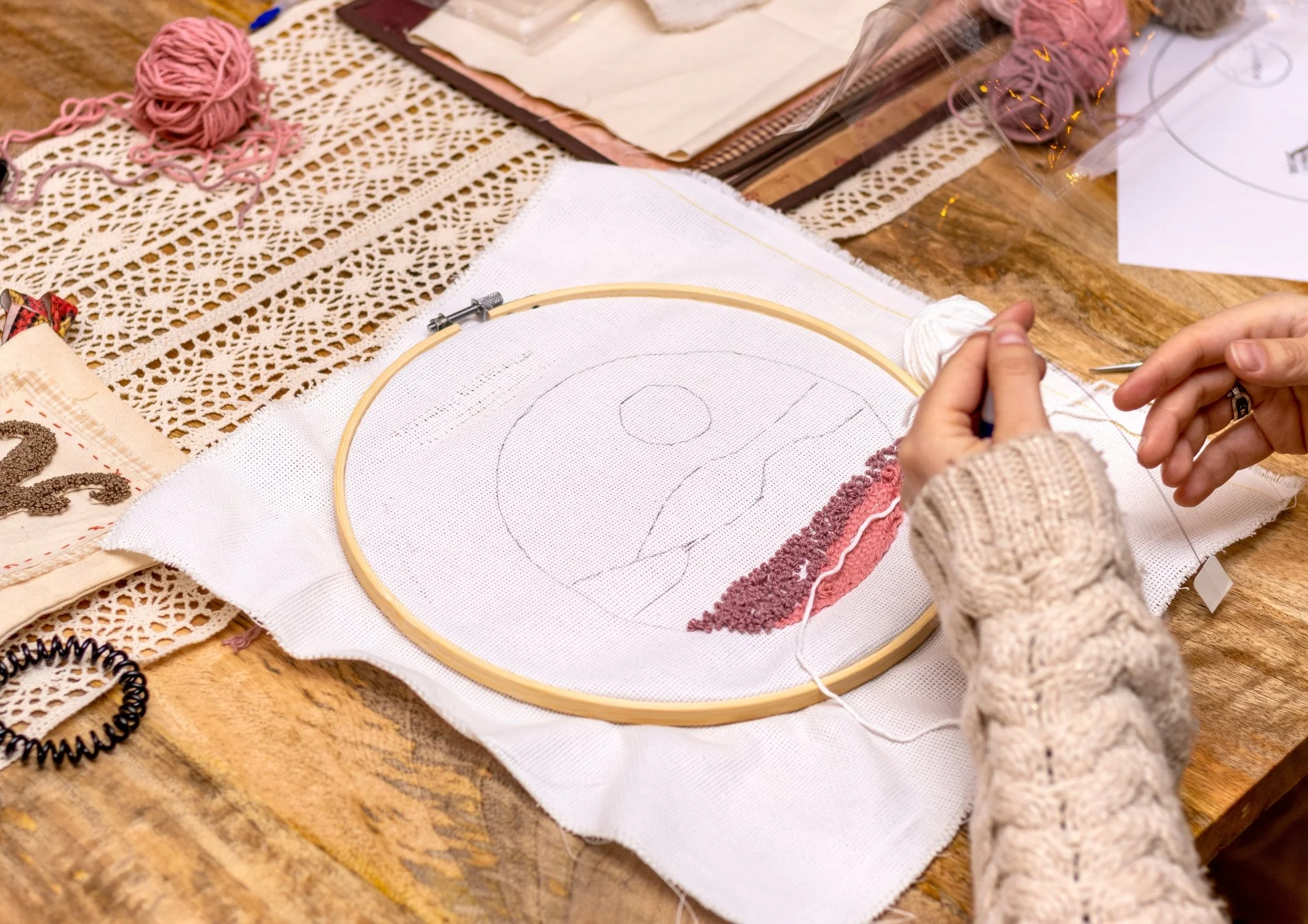 Atelier punch needle - dim. 22/02