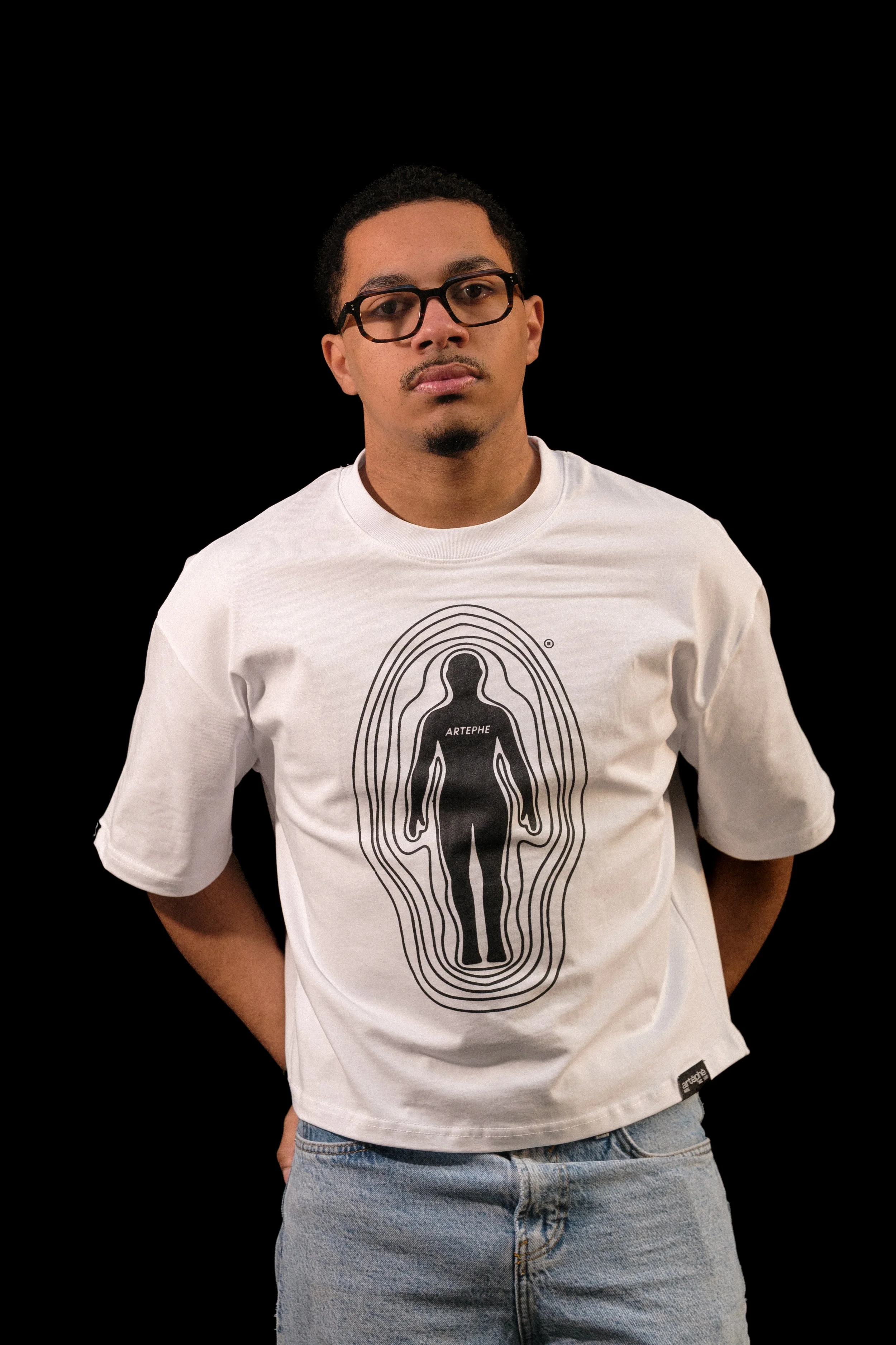 Aura boxy tee