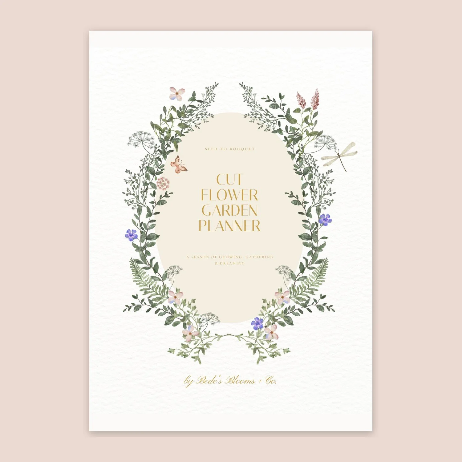 The Cut Flower Garden Planner (Printable & Fillable PDF)