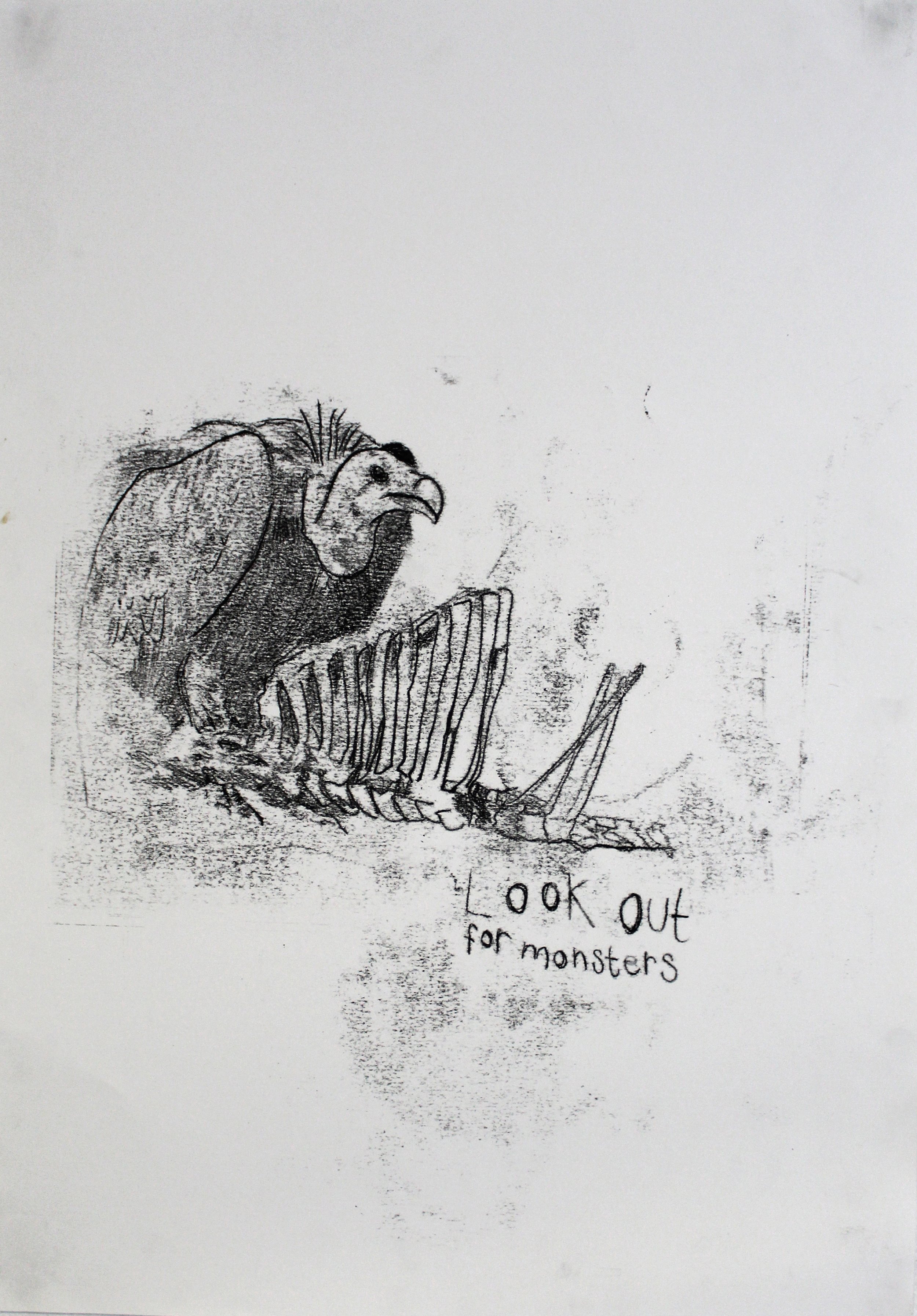 Look Out For Monsters (Print)
