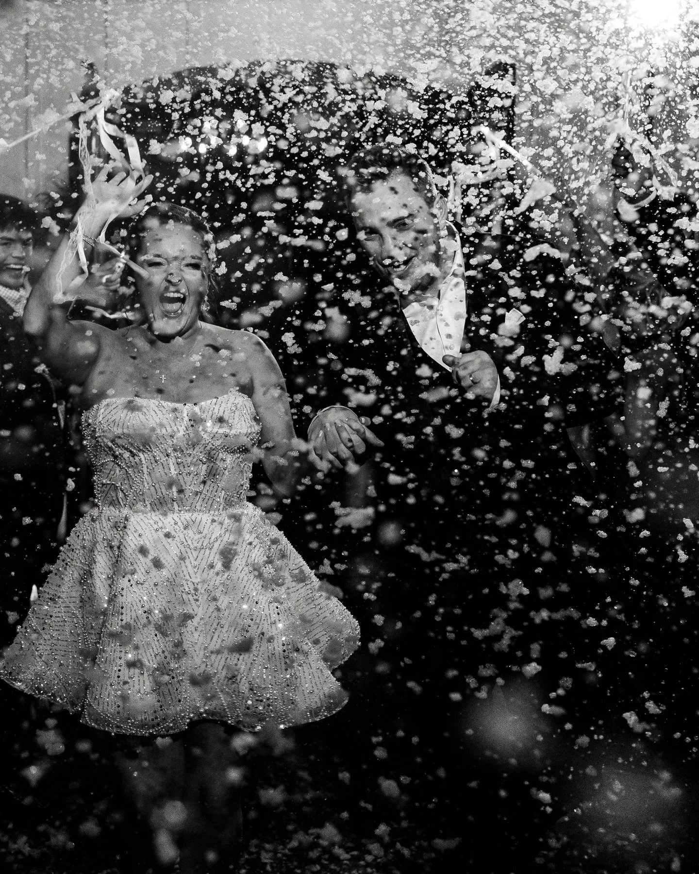 Carly &amp; Will&rsquo;s reception was the definition of unforgettable&mdash;packed with thoughtful details and the kind of surprises that keep guests smiling all evening long. ✨ 

From a live engraver personalizing keepsakes, to a champagne dress gr