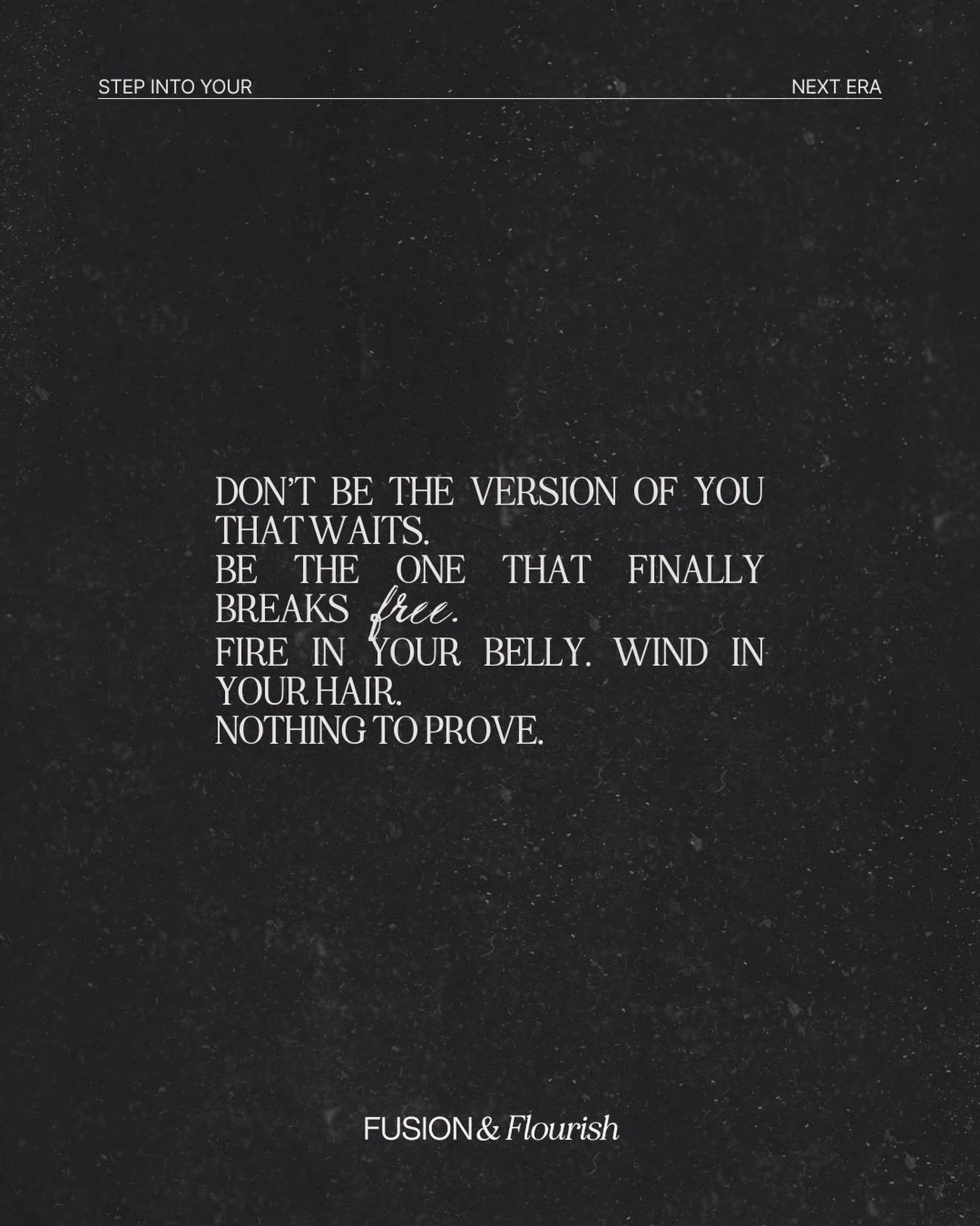 The storm doesn&rsquo;t ask for permission before it arrives. 
It doesn&rsquo;t wait for a sign or for someone to say it&rsquo;s safe to be seen. 
It doesn&rsquo;t apologise for taking up space. 
It just moves; raw, unapologetic, unstoppable.

Don&rs