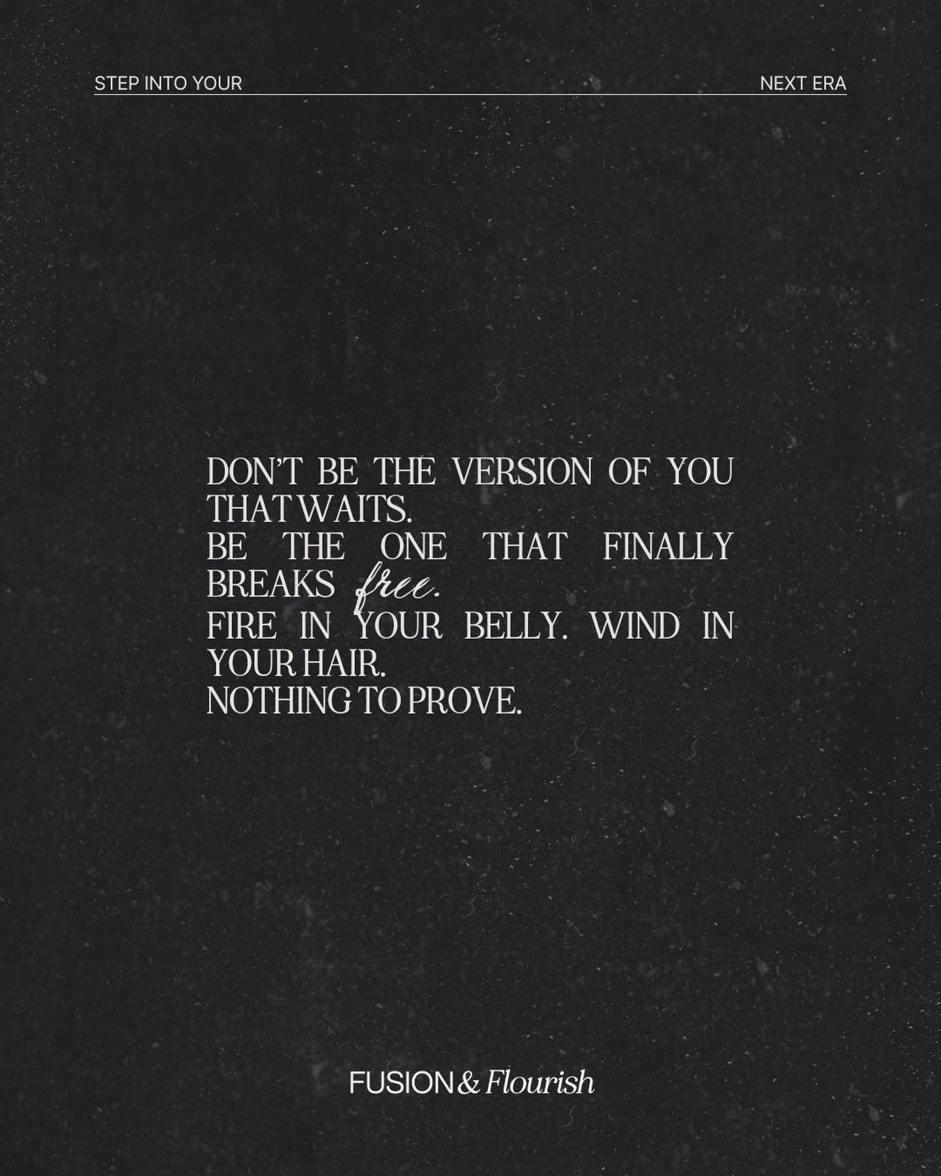 The storm doesn&rsquo;t ask for permission before it arrives. 
It doesn&rsquo;t wait for a sign or for someone to say it&rsquo;s safe to be seen. 
It doesn&rsquo;t apologise for taking up space. 
It just moves; raw, unapologetic, unstoppable.

Don&rs