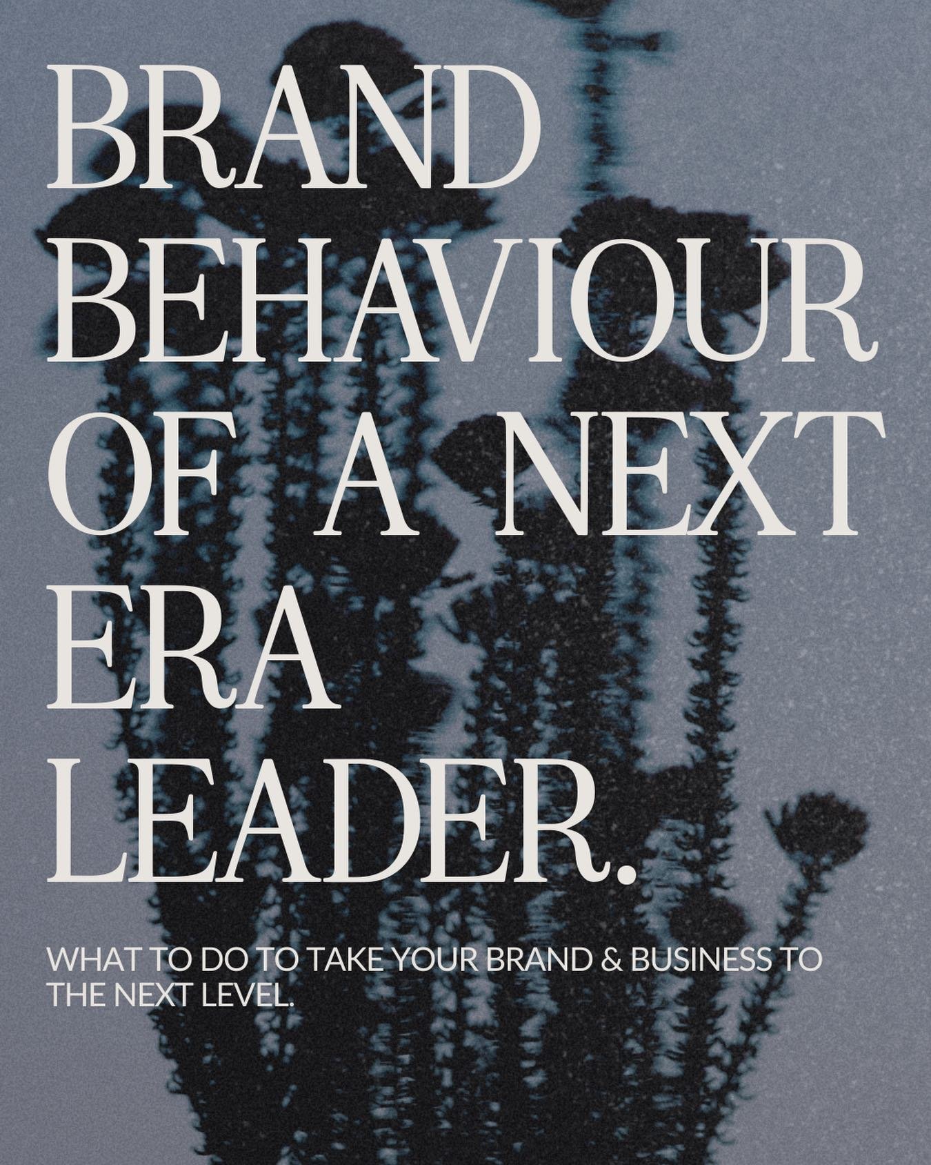 The next level doesn&rsquo;t reward the same behaviours that got you here.

Activity doesn&rsquo;t equal authority. 

The shift starts with how you think about brand.

You stop treating brand as output and start treating it as the discipline of meani