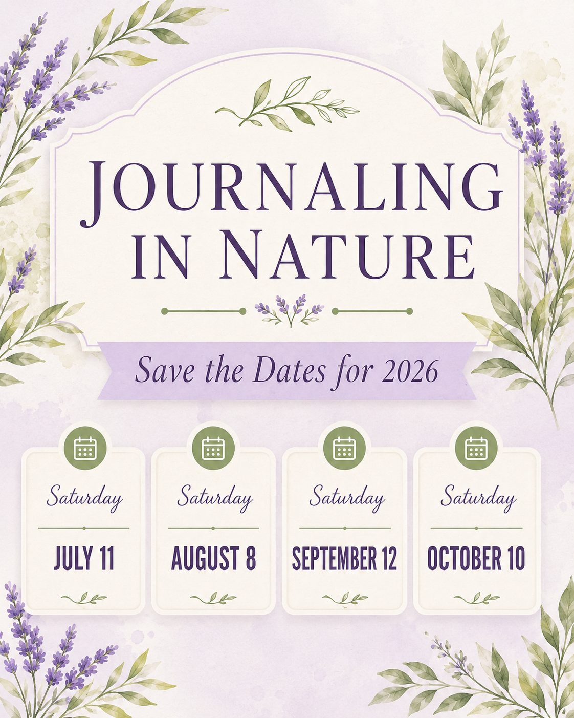 Journaling in Nature