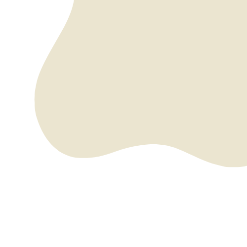 Abstract beige blob on black background