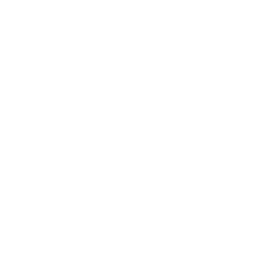 Black and white abstract shape with curves