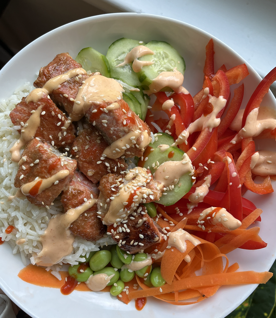 Salmon Sushi Bowl