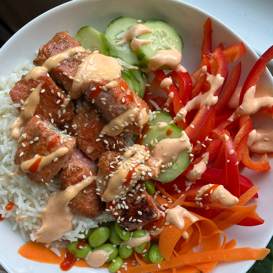 Salmon Sushi Bowl