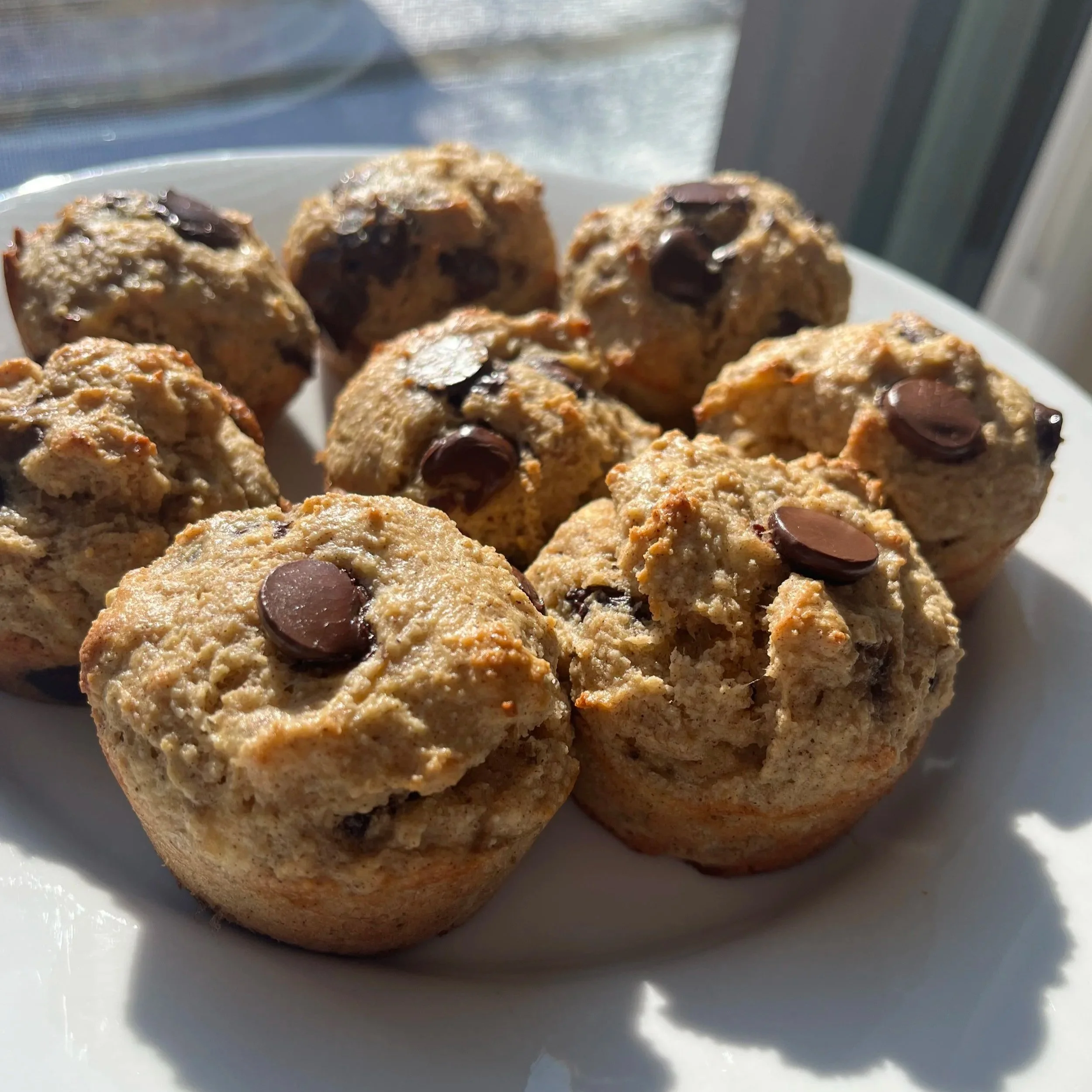 Grain-free Chocolate chip muffins