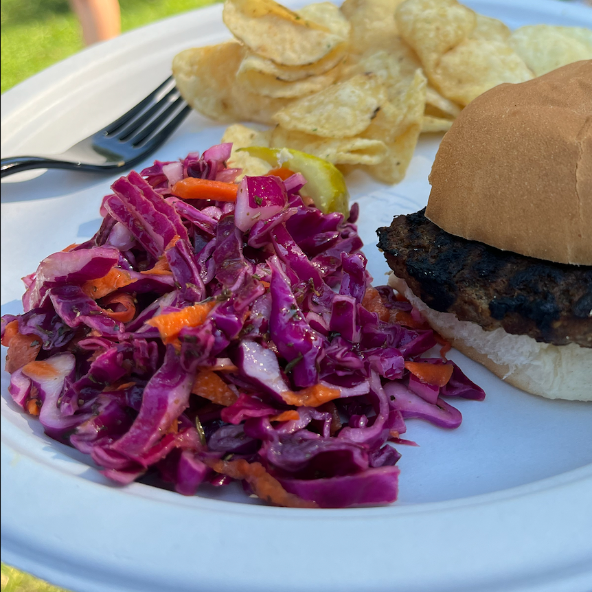 Tangy Purple Cole Slaw