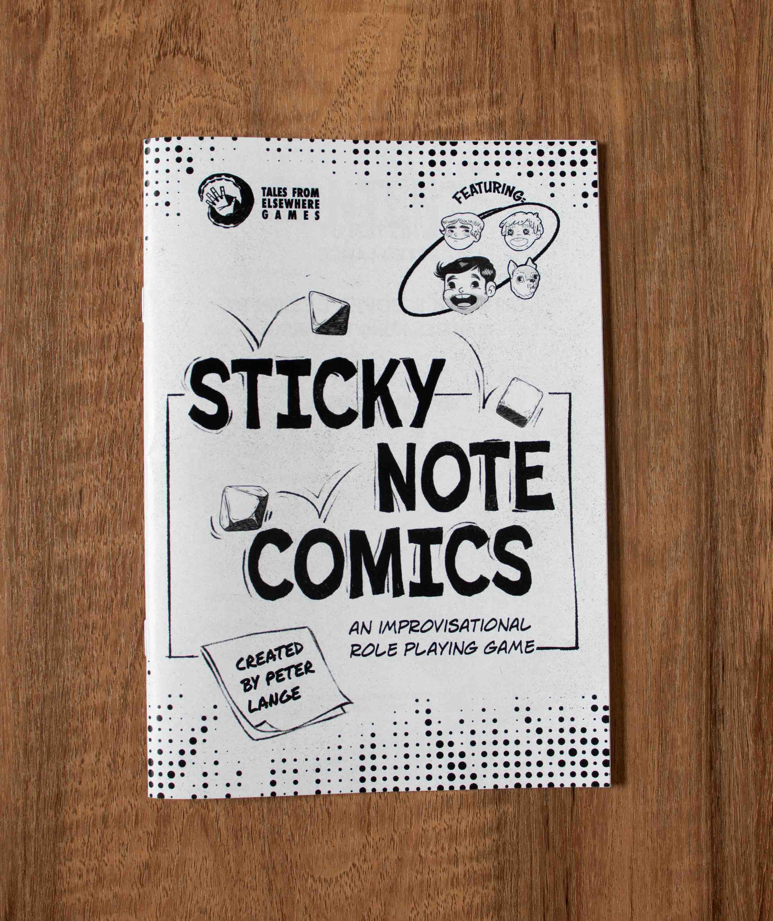 Sticky Note Comics RPG [PDF]