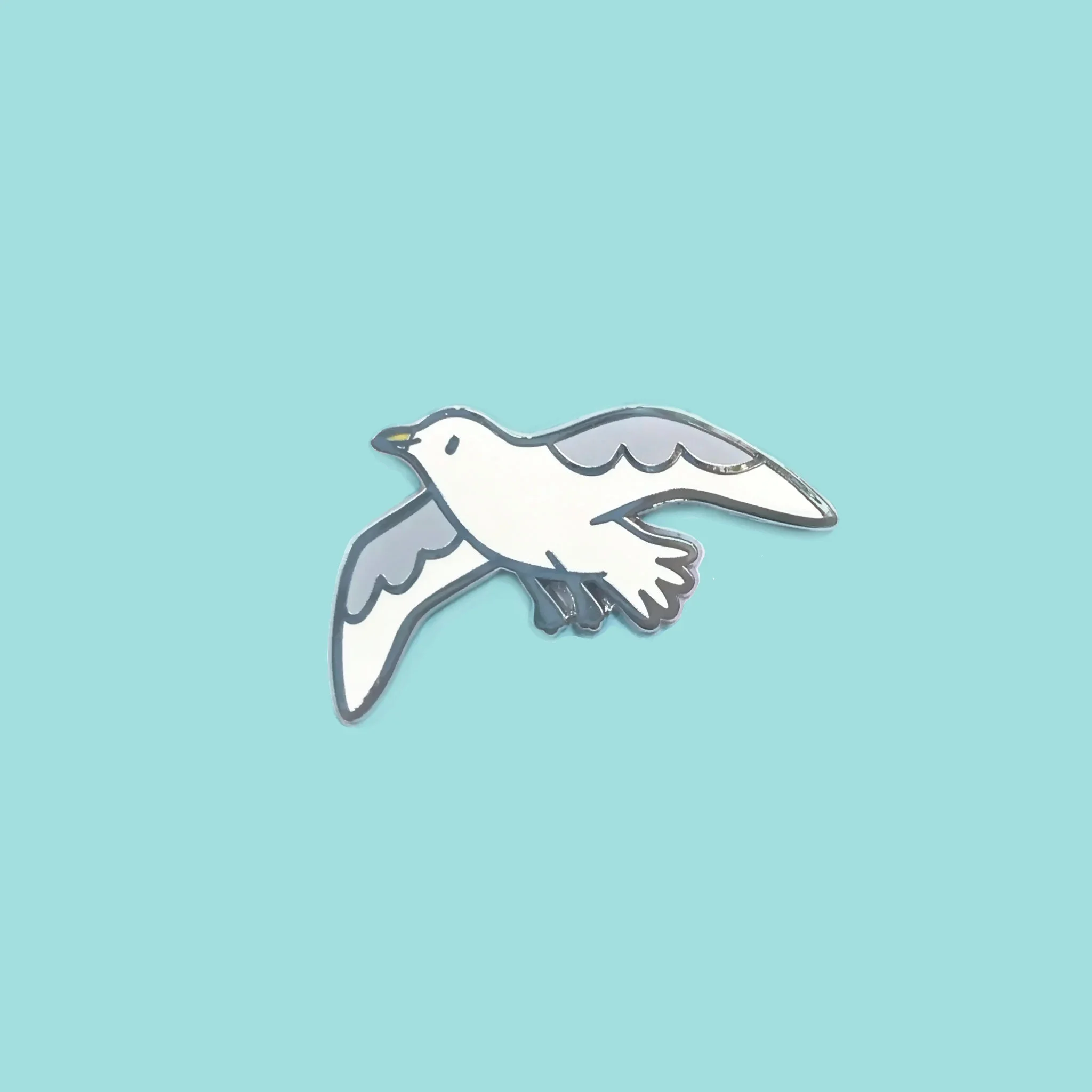 Seagull Enamel Pin