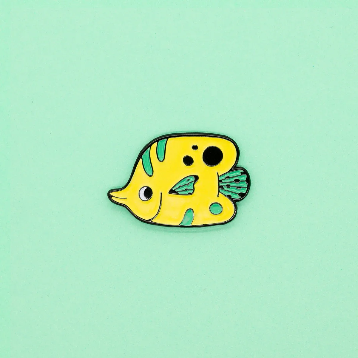 Butterfly Fish Enamel Pin