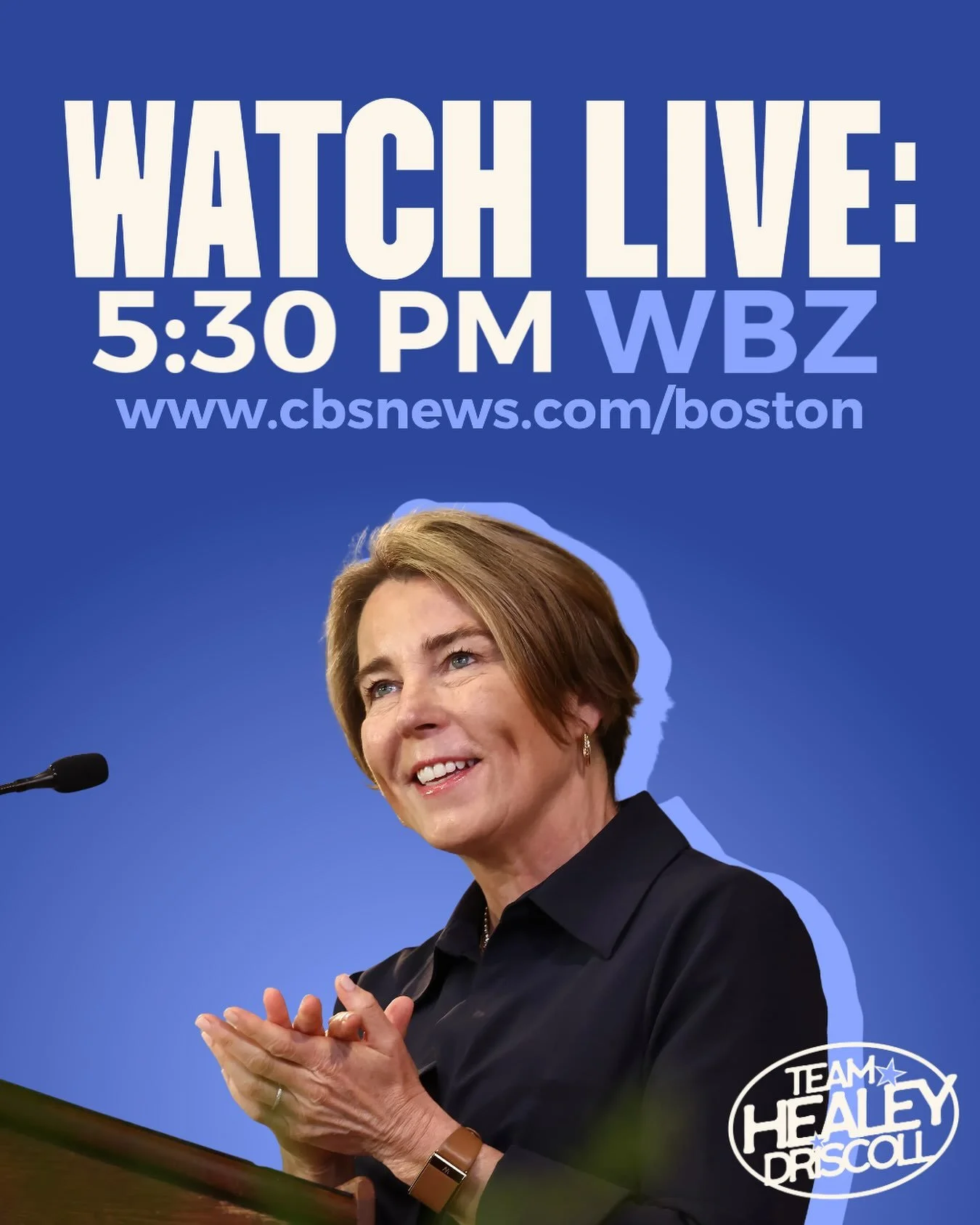 Tune in online to watch @maura_healey debate MAGA Mike, live now!
