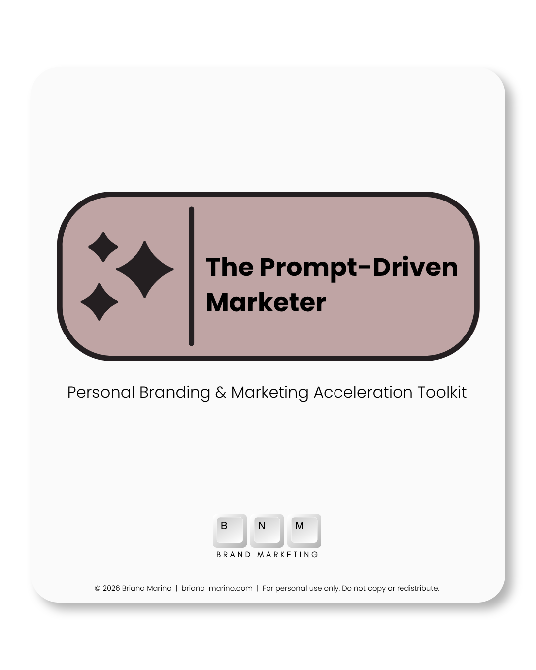Prompt-Driven Marketer Toolkit