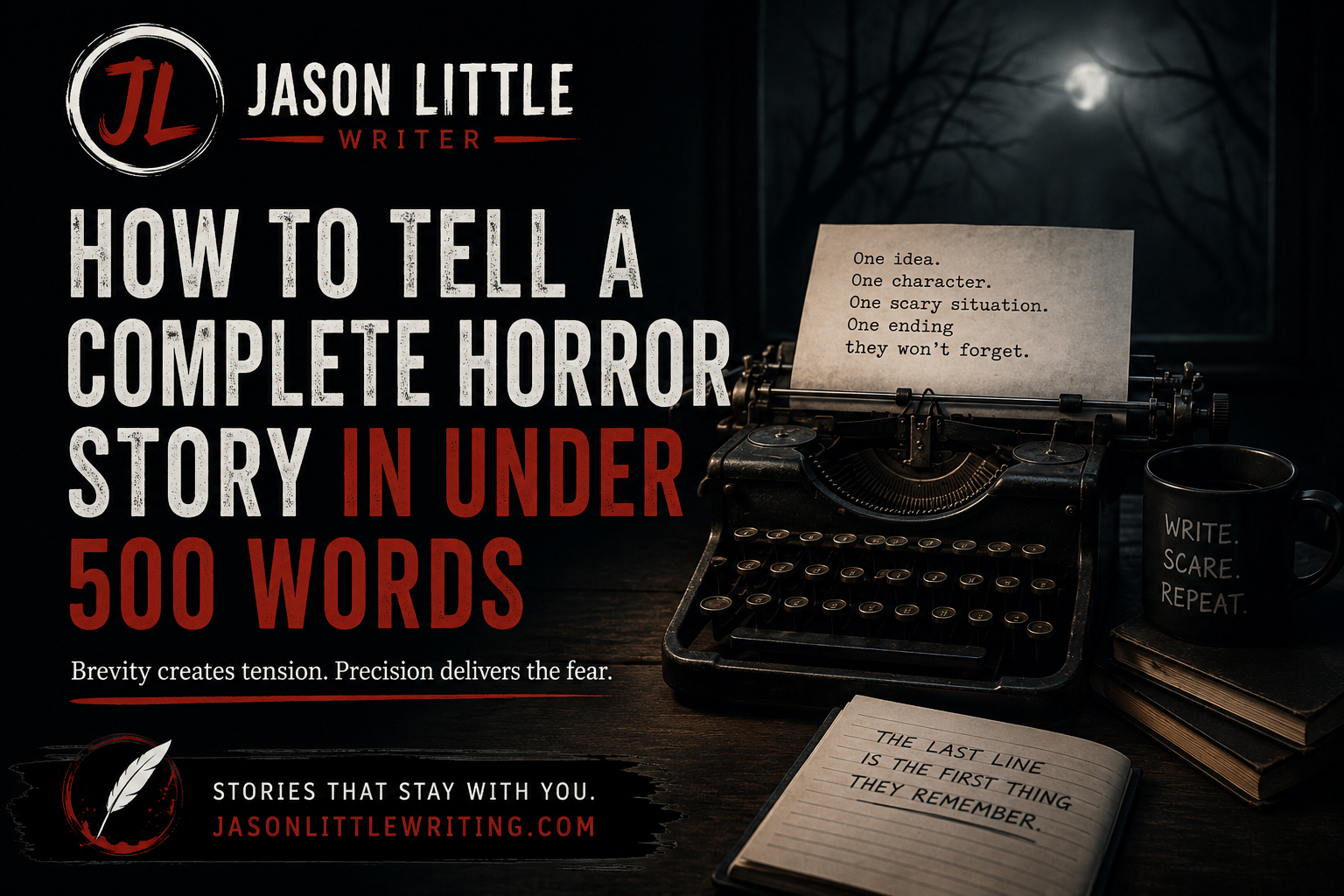 How to Tell a Complete Horror Story in Under 500 Words