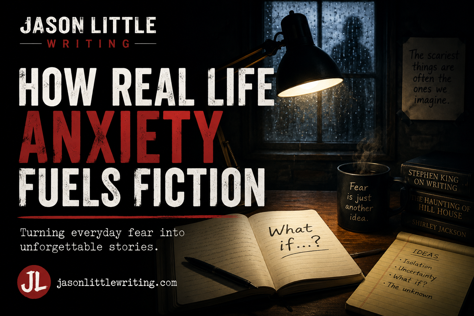 How Real Life Anxiety Fuels Fiction