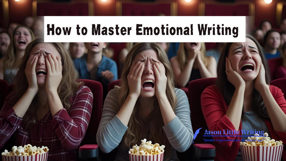 Writing While Crying The Five Elements Needed to Master Emotional Writing — Jason Little Writing