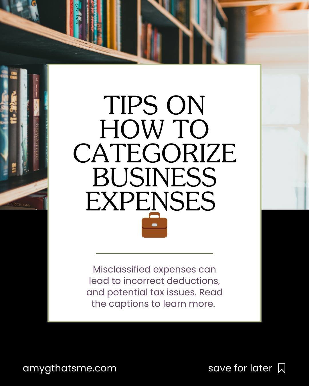 Keeping your business expenses organized is key to understanding your finances and maximizing tax deductions. Here are some quick tips:

1. Establish a chart of accounts tailored to your business to keep expenses organized and ensure consistent categ