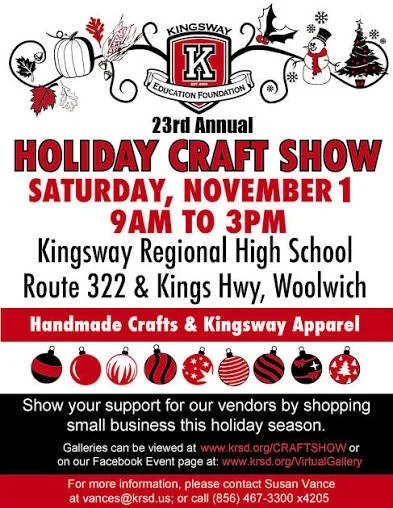 Kingswood’s 27th Annual Holiday Craft Fair
