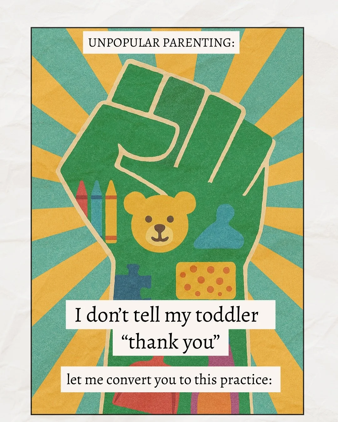 There is a deluge of memes and discourse about women needlessly apologizing to everyone. Well, the inverse of that is thanking everyone for simply for doing things that are shared responsibilities. Reflexively thanking people creates a warped power d